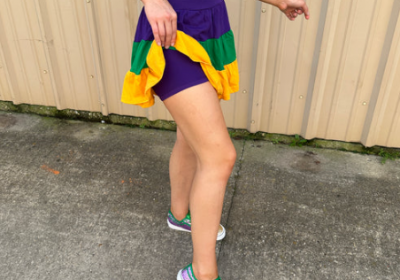 Skort - Color Block Adult L/XL