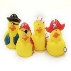 Pirate Rubber Ducks - Dozen