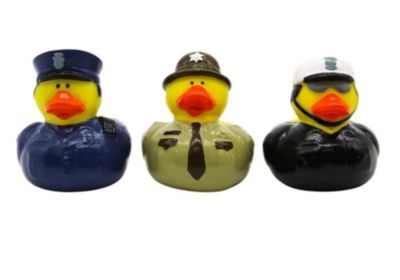 Police Rubber Ducks - Dozen