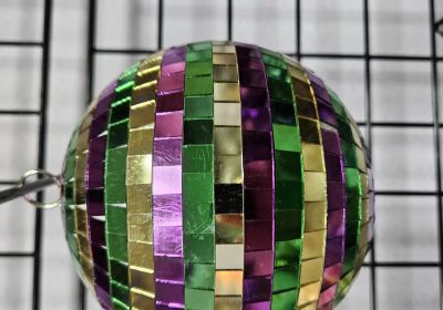 6in PGG Disco Ball Ornament