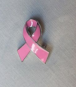 Breast Cancer Ribbon Pin
