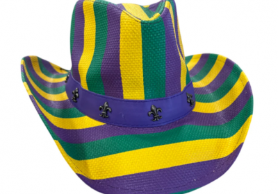 Striped PGG Cowboy Hat