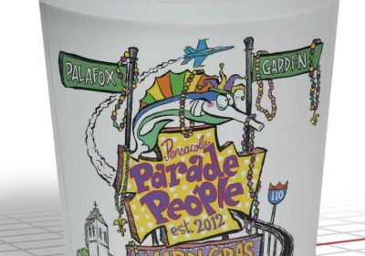 Mardi Gras Date Cups - pack of 25