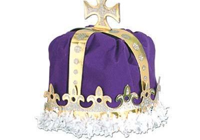 Purple Kings Crown Centerpiece