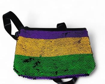 Sequin Striped Fanny Pack