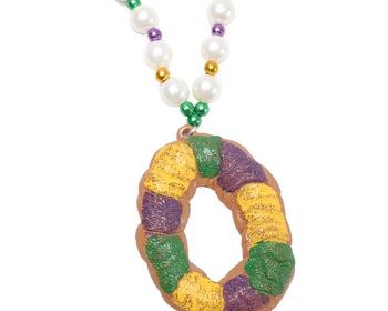 King Cake Bead