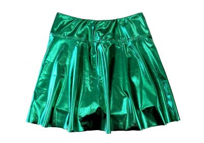 Adult Metallic Skort-Green