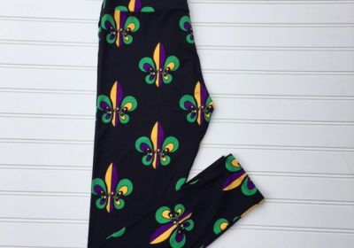 Mardi Gras FDL Leggings