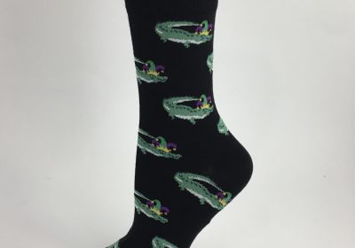 Jester Gator Socks. Black