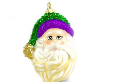 Santa Head Ornament