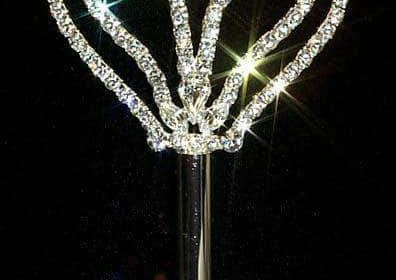 Rhinestone Heart Scepter