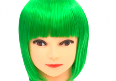Neon Green Wig