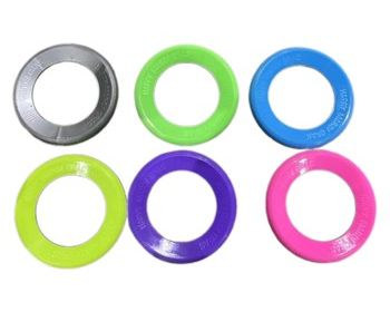 Skimmer Rings Asst Colors - 6 Dozen