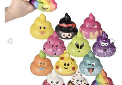 50 PC Squish Poop