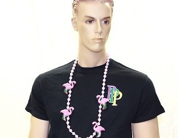 Flamingos 4 Piece Beads