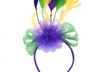 LED Feather Headband