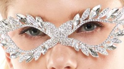 Rhinestone Mask