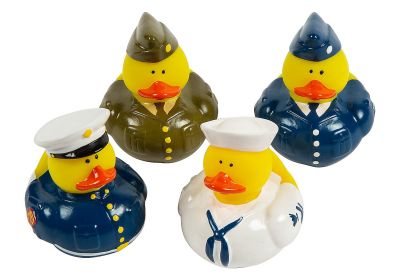 Armed Forces Rubber Ducks - Dozen