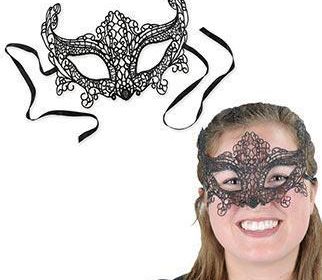 Gold Lace Mask