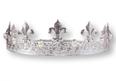 Men's Adjustable FDL Crown with Pearls
