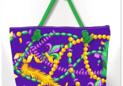 Purple Tote Bag