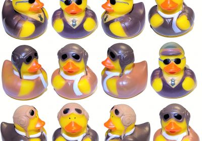 Aviator Rubber Duckies- Dozen