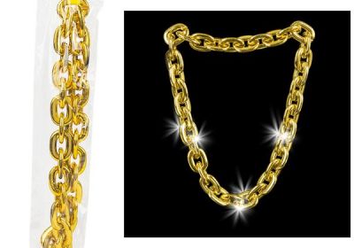 LED Gold Chain Necklace