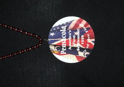 City of Five Flags Single sided Necklace