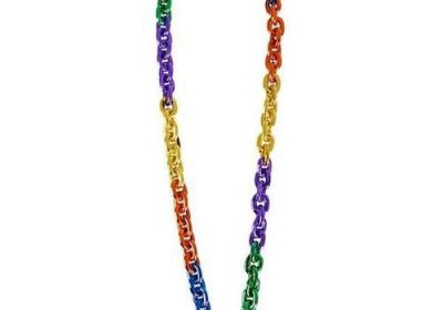 Rainbow Chain Link Beads