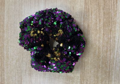 Reversible Sequin Scrunchie