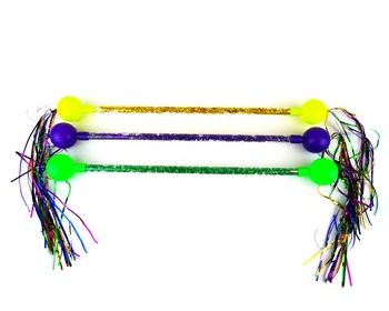 Large Tinsel Batons