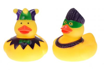 Large Jester Rubber Ducks Dozen