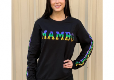 French Terry MAMBO Long Sleeve Shirt