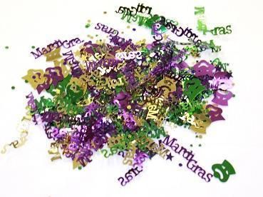 Confetti Mardi Gras PGG