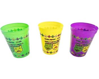 PGG Mardi Gras Cups - Dozen