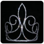 FDL Swirl Tiara - 7 inch
