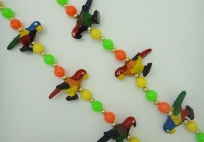 6 Piece Parrot Bead