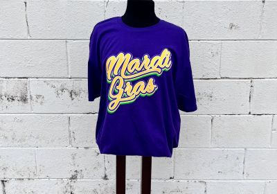 Purple Mardi Gras T-Shirt