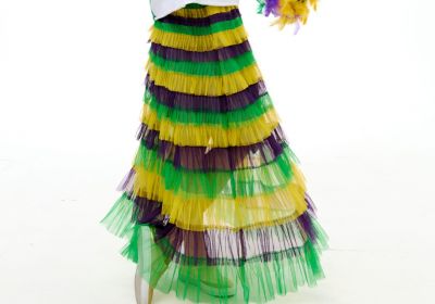 PGG Long Ruffle Skirt