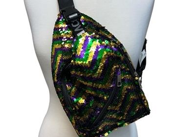 Sequin Sling Backpack