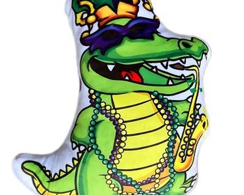 MG Gator Pillow Plush. Dozen