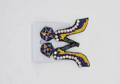 High Heels Beaded Earrings