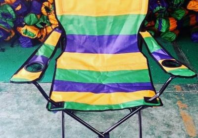 Mardi Gras Camp Chair