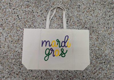 Large Mardi Gras Tote