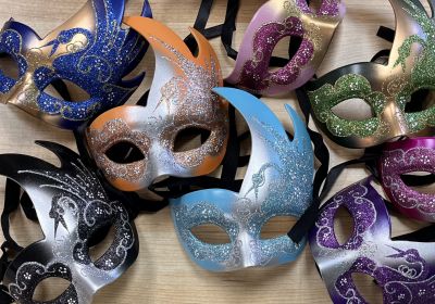Flame Mask - Assorted Colors