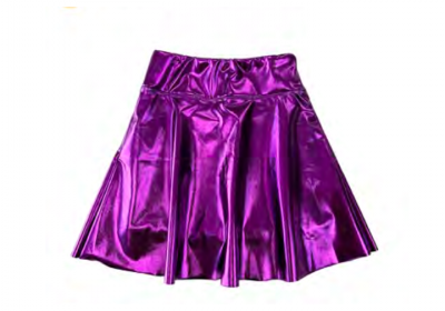 Adult Metalic Skort-Purple