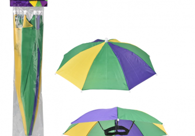Mardi Gras Umbrella Hat