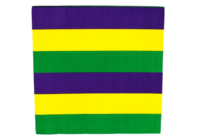 20ct Mardi Gras Dinner Napkins 16