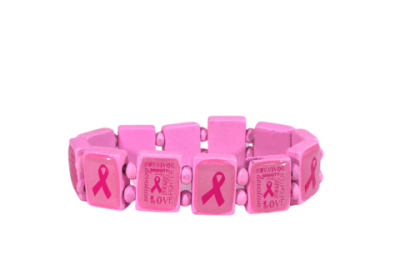 Pink Ribbon Bracelets Dozen