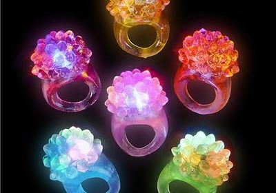 LED Bumpy Rings